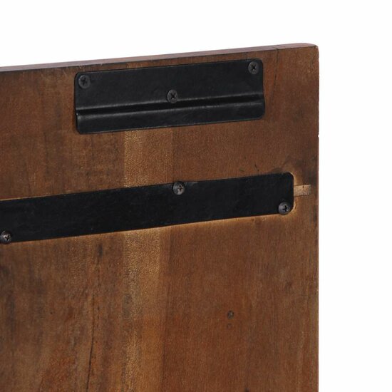Hoofdbord 140 Cm Meerkleurig 140 x 1.5 x 50 cm massief gerecycled hout