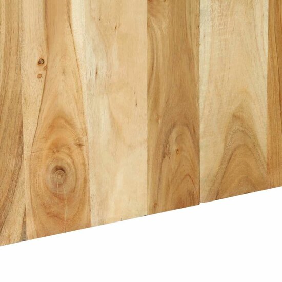 Hoofdbord 140 Cm 140 x 1.5 x 80 cm Massief acaciahout