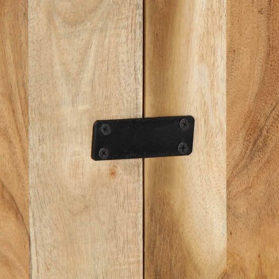 Hoofdbord 140 Cm 140 x 1.5 x 80 cm Massief acaciahout