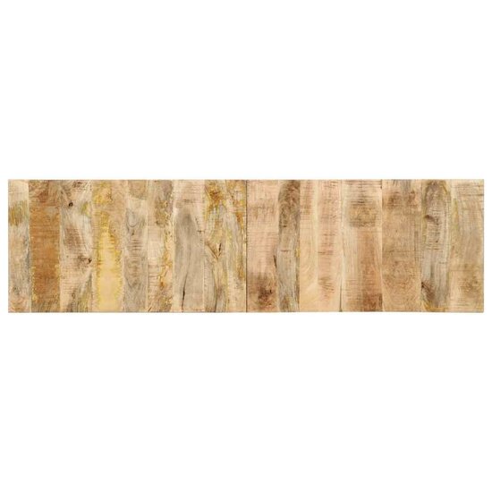 Hoofdbord 180 Cm 180 x 1.5 x 50 cm Massief ruw mangohout