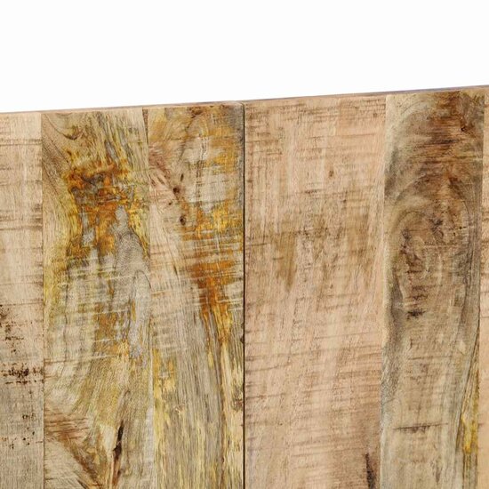 Hoofdbord 180 Cm 180 x 1.5 x 50 cm Massief ruw mangohout