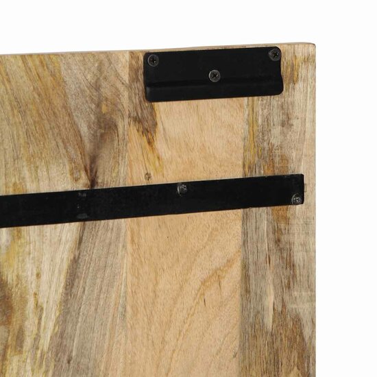 Hoofdbord 180 Cm 180 x 1.5 x 50 cm Massief ruw mangohout