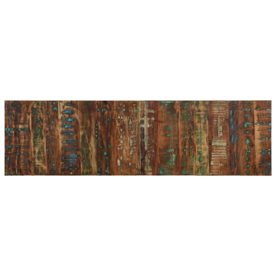 Hoofdbord 180 Cm Meerkleurig 180 x 1.5 x 50 cm massief gerecycled hout