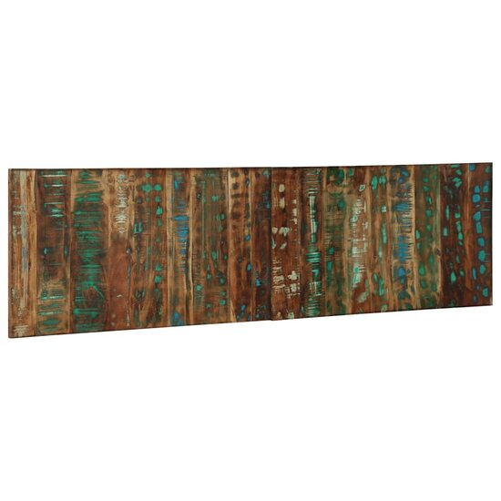 Hoofdbord 180 Cm Meerkleurig 180 x 1.5 x 50 cm massief gerecycled hout