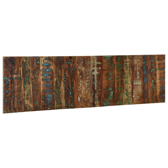 Hoofdbord 180 Cm Meerkleurig 180 x 1.5 x 50 cm massief gerecycled hout
