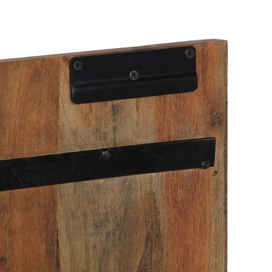 Hoofdbord 180 Cm Meerkleurig 180 x 1.5 x 50 cm massief gerecycled hout