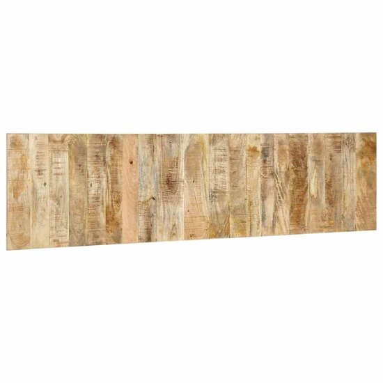 Hoofdbord 200 Cm 200 x 1.5 x 50 cm Massief ruw mangohout
