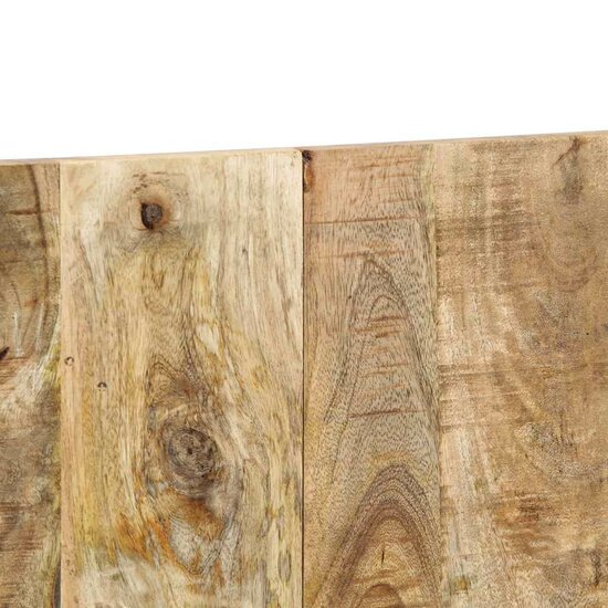 Hoofdbord 200 Cm 200 x 1.5 x 50 cm Massief ruw mangohout