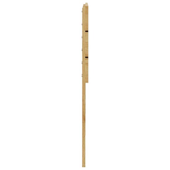 Hoofdbord Massief Hout Eiken 150 cm