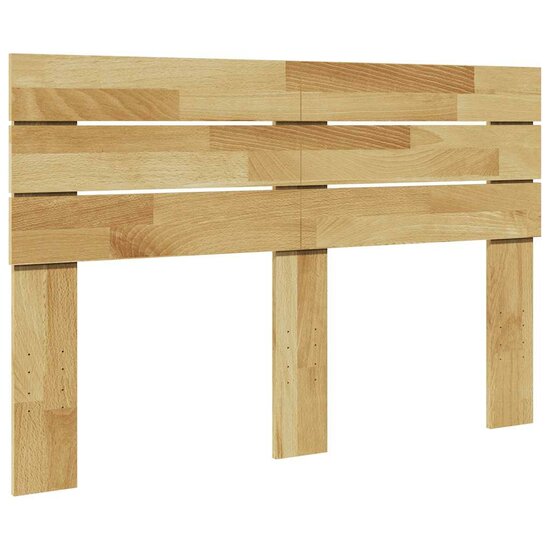Hoofdeinde Massief Hout Eiken 120 cm