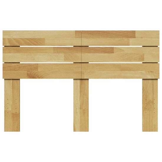 Hoofdeinde Massief Hout Eiken 120 cm