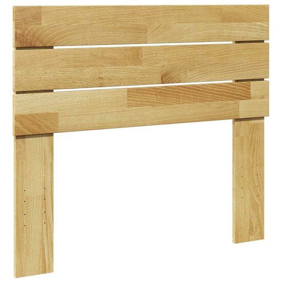 Hoofdbord 75 cm massief hout eiken