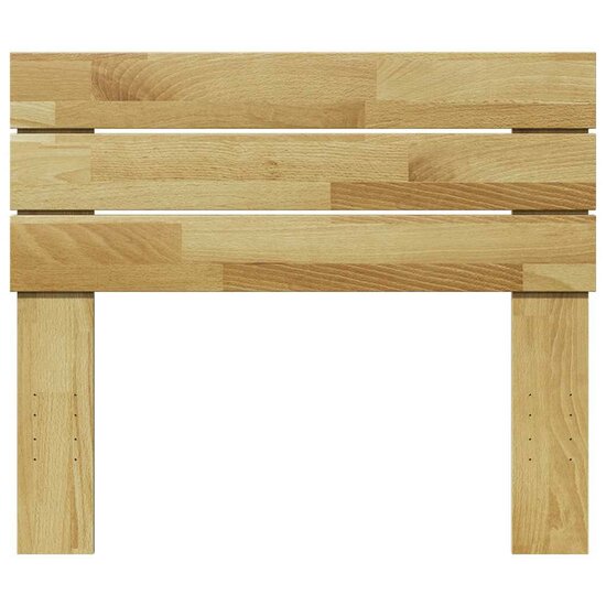 Hoofdbord 75 cm massief hout eiken