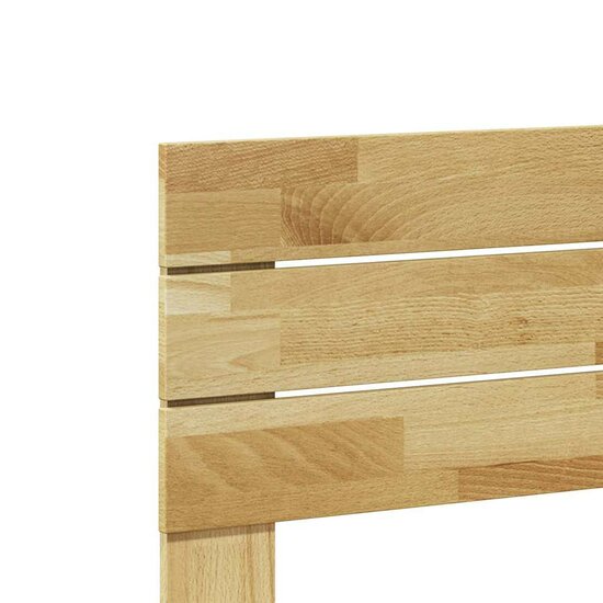 Hoofdbord 75 cm massief hout eiken