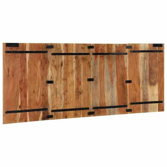 Hoofdbord 200 Cm 200 x 1.5 x 80 cm Massief acaciahout