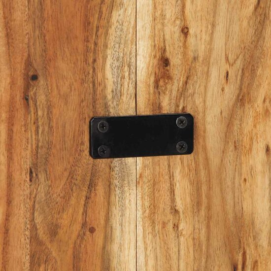 Hoofdbord 200 Cm 200 x 1.5 x 80 cm Massief acaciahout