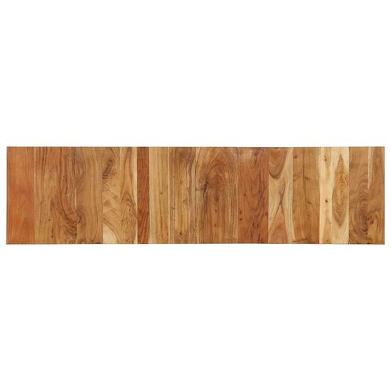 Hoofdbord 200 Cm 200 x 1.5 x 50 cm Massief acaciahout