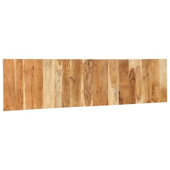 Hoofdbord 200 Cm 200 x 1.5 x 50 cm Massief acaciahout