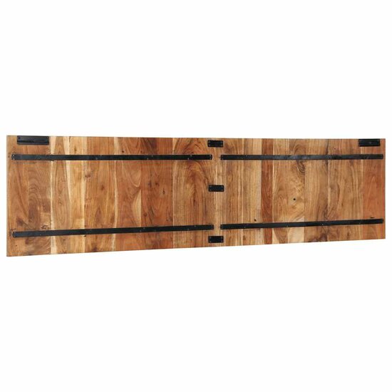 Hoofdbord 200 Cm 200 x 1.5 x 50 cm Massief acaciahout