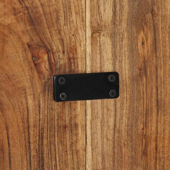 Hoofdbord 200 Cm 200 x 1.5 x 50 cm Massief acaciahout