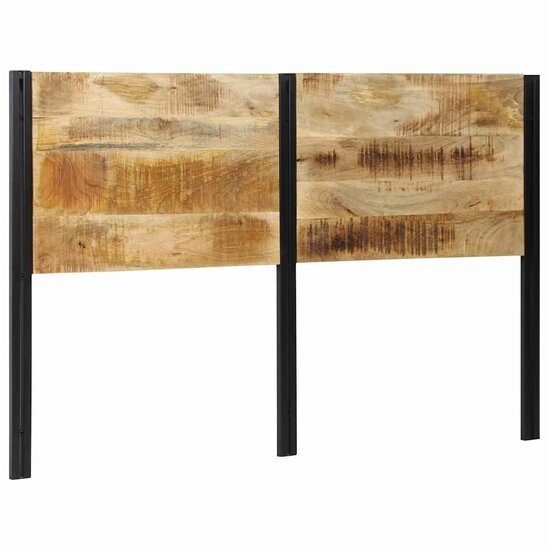 Hoofdeinde Massief Hout Mango En Ijzer 160 cm massief mangohout