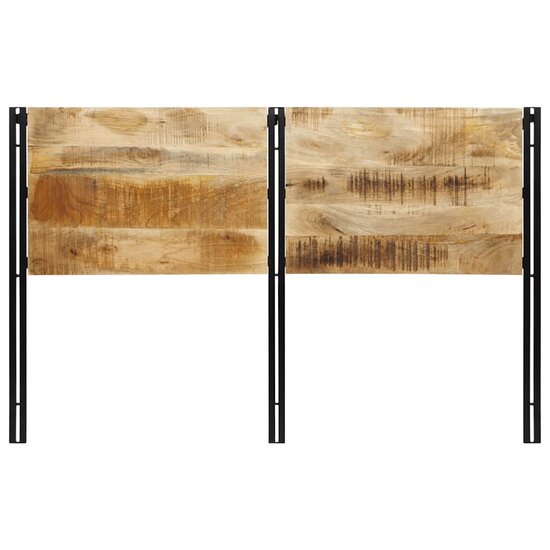 Hoofdeinde Massief Hout Mango En Ijzer 160 cm massief mangohout