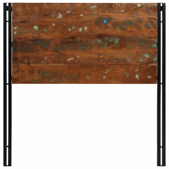 Hoofdeinde Massief Gerecycled En Ijzer 100 cm massief gerecycled hout