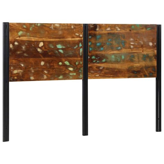 Hoofdeinde 160 cm massief gerecycled en ijzer