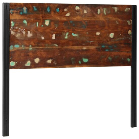 Hoofdeinde 120 cm massief gerecycled en ijzer