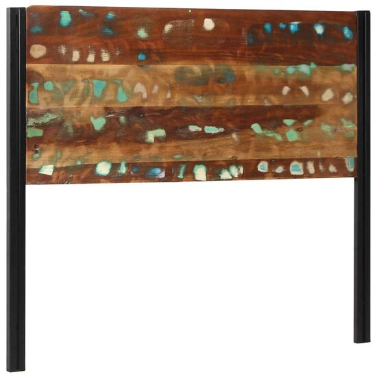 Hoofdeinde 120 cm massief gerecycled en ijzer
