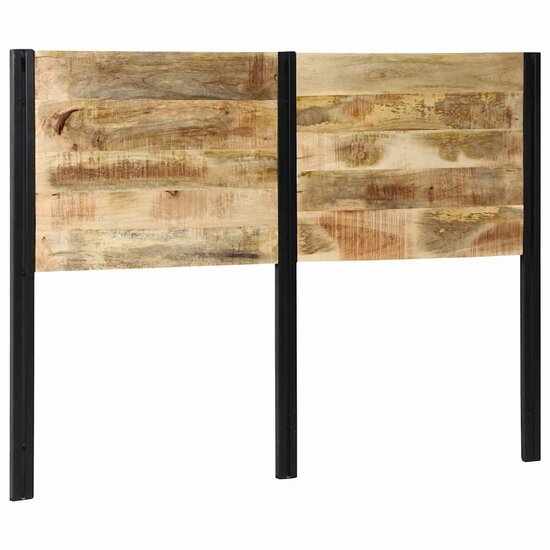 Hoofdeinde Massief Hout Mango En Ijzer 140 cm massief mangohout
