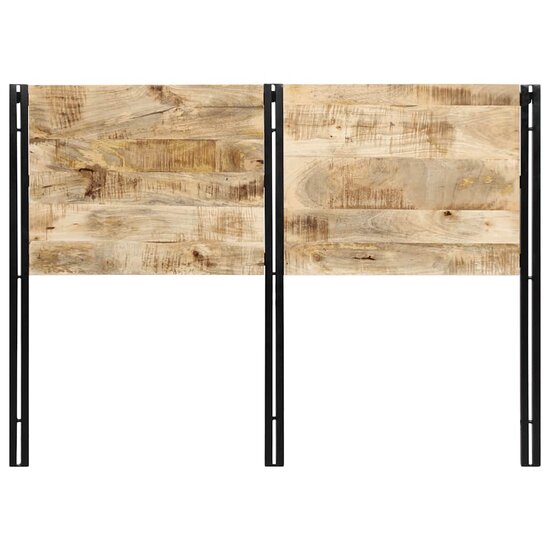Hoofdeinde Massief Hout Mango En Ijzer 140 cm massief mangohout