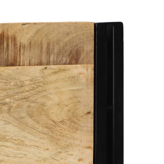 Hoofdeinde Massief Hout Mango En Ijzer 140 cm massief mangohout