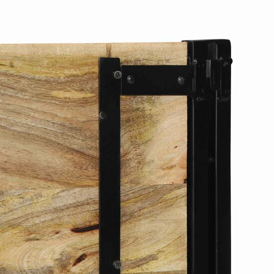 Hoofdeinde Massief Hout Mango En Ijzer 140 cm massief mangohout