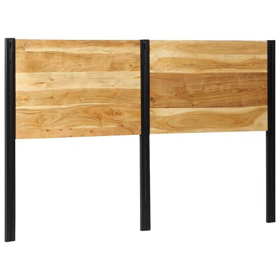 Hoofdeinde En Ijzer 160 cm Massief acaciahout