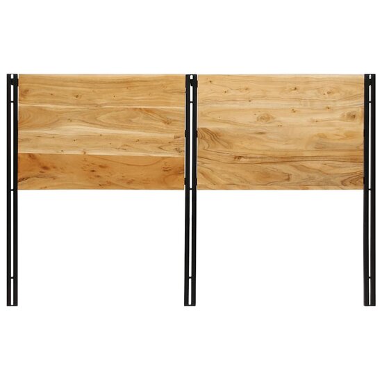 Hoofdeinde En Ijzer 160 cm Massief acaciahout