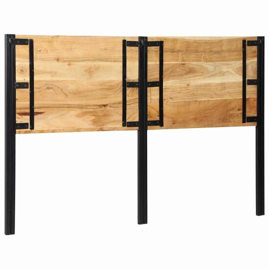 Hoofdeinde En Ijzer 160 cm Massief acaciahout