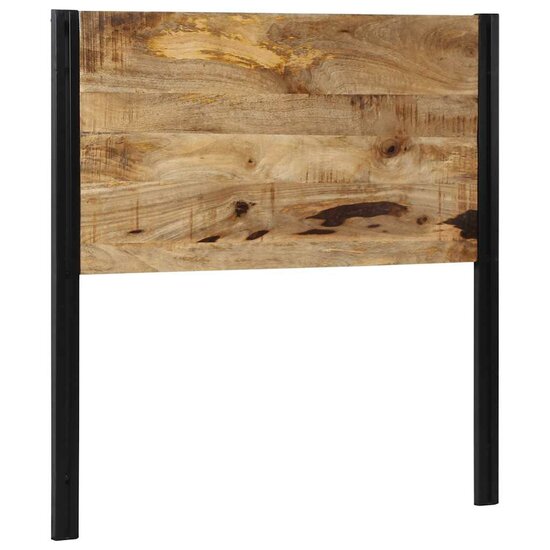 Hoofdeinde Massief Hout Mango En Ijzer 100 cm massief mangohout