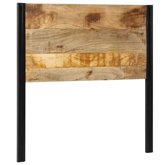 Hoofdeinde Massief Hout Mango En Ijzer 100 cm massief mangohout