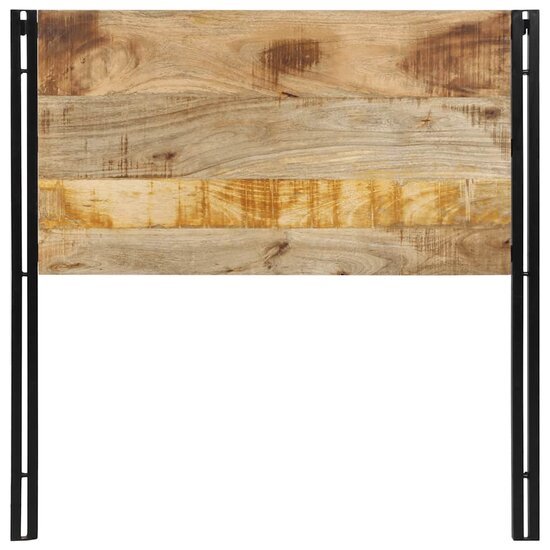 Hoofdeinde Massief Hout Mango En Ijzer 100 cm massief mangohout