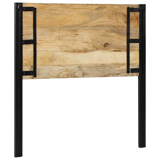 Hoofdeinde Massief Hout Mango En Ijzer 100 cm massief mangohout