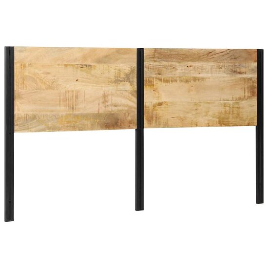 Hoofdeinde Massief Hout Mango En Ijzer 180 cm massief mangohout