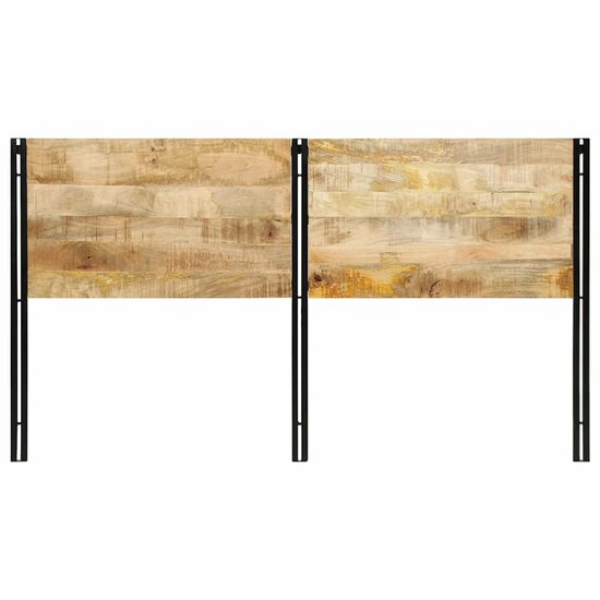 Hoofdeinde Massief Hout Mango En Ijzer 180 cm massief mangohout