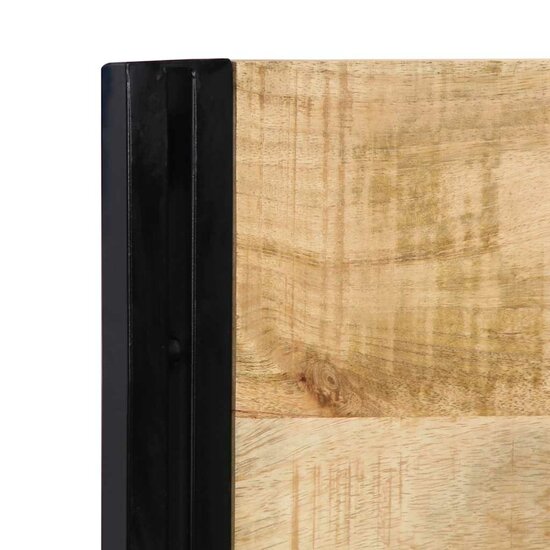 Hoofdeinde Massief Hout Mango En Ijzer 180 cm massief mangohout