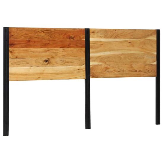 Hoofdeinde Massief Hout Acaciahout En Ijzer 180 cm Massief acaciahout