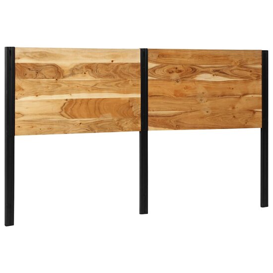 Hoofdeinde Massief Hout Acaciahout En Ijzer 180 cm Massief acaciahout
