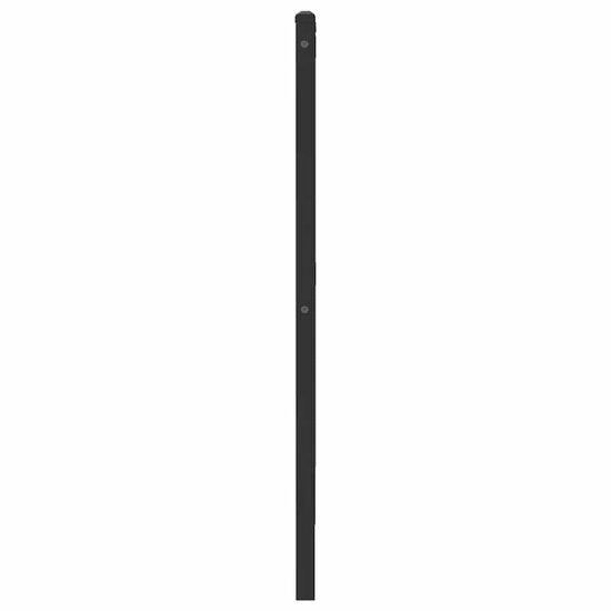 Hoofdbord Sonoma Spaanplaat En Staal Eikenkleurig 160 cm Sonoma eiken