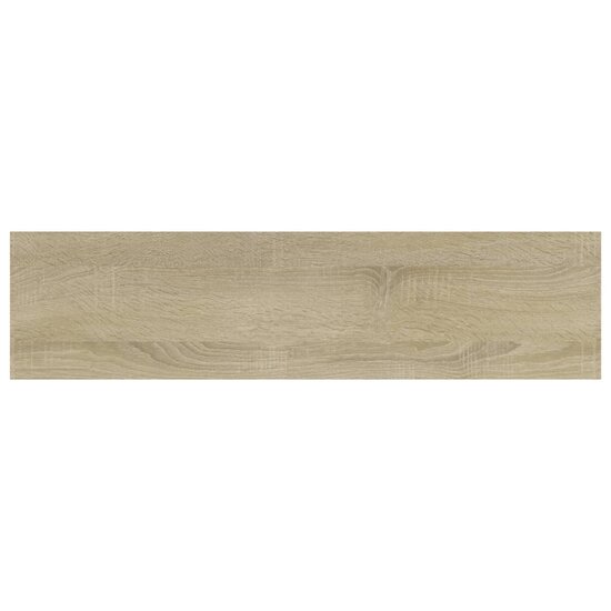 Wandschappen 40X10X1,5 Cm Bewerkt Hout Kleurig Sonoma Eiken 40 x 10 x 1.5 cm