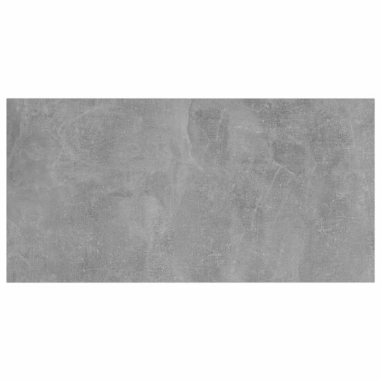 Wandschappen 4 st 40x20x1,5 cm bewerkt hout betongrijs