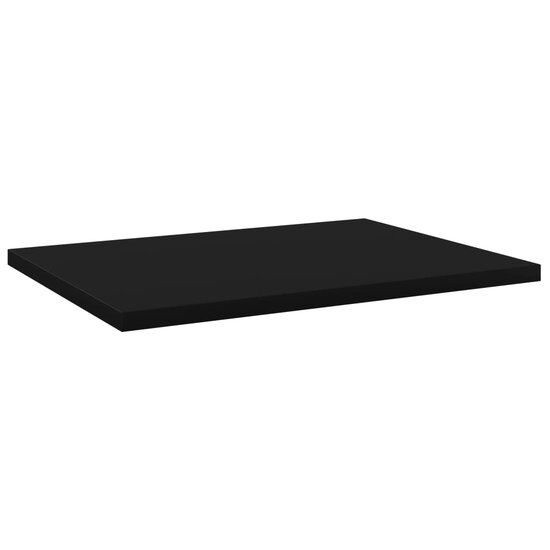 Wandschappen 40X30X1,5 Cm Bewerkt Hout Zwart 40 x 30 x 1.5 cm